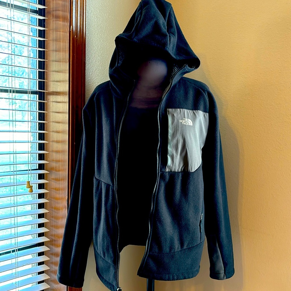 Boys North Face Sherpa lined jacket